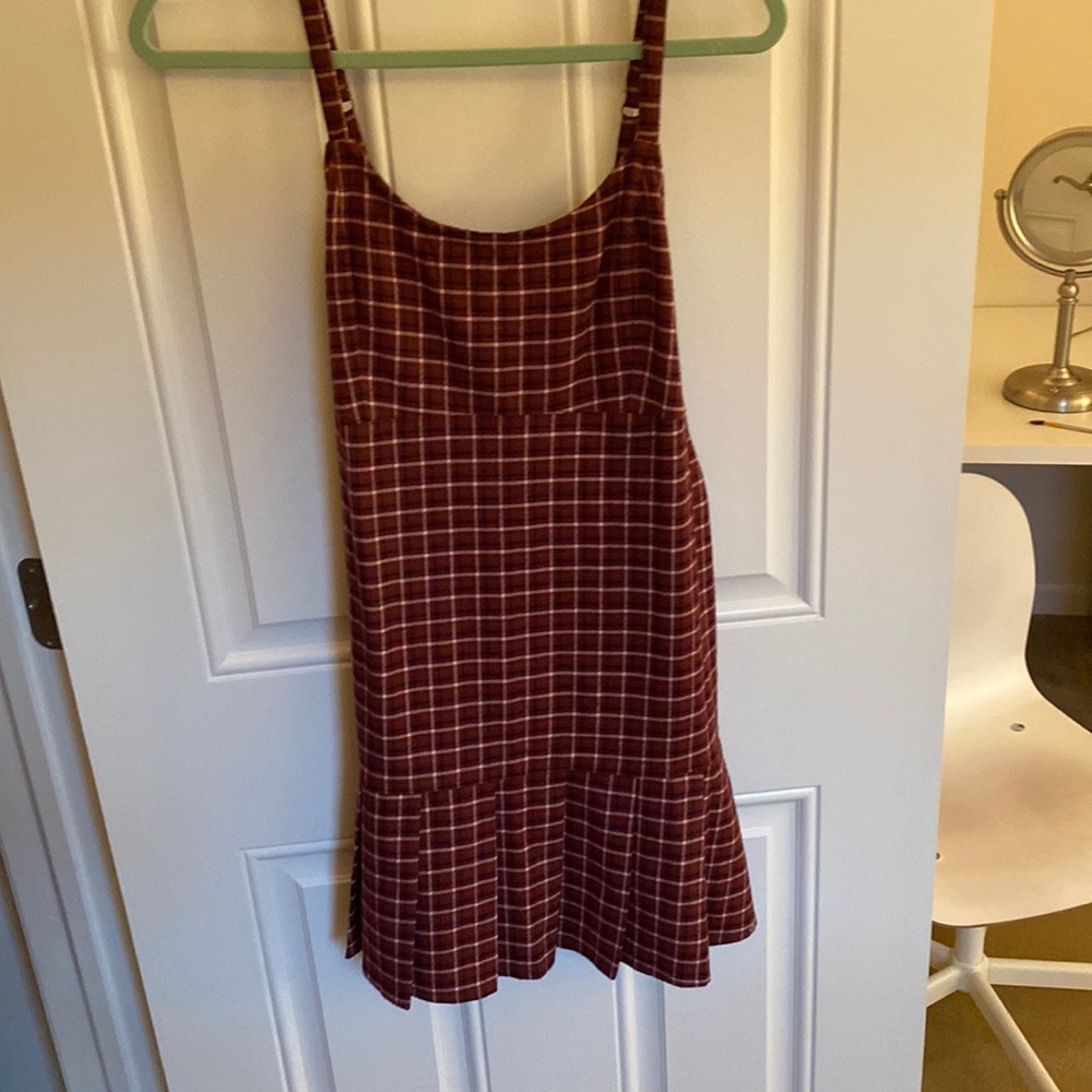 Hollister plad dress